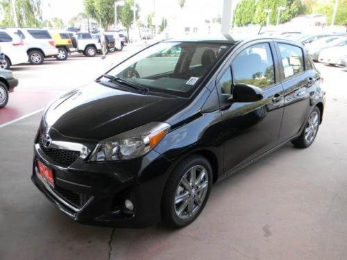 Photo Image Gallery & Touchup Paint: Toyota Yaris in Black Sand Pearl  (209)  YEARS: 2012-2013